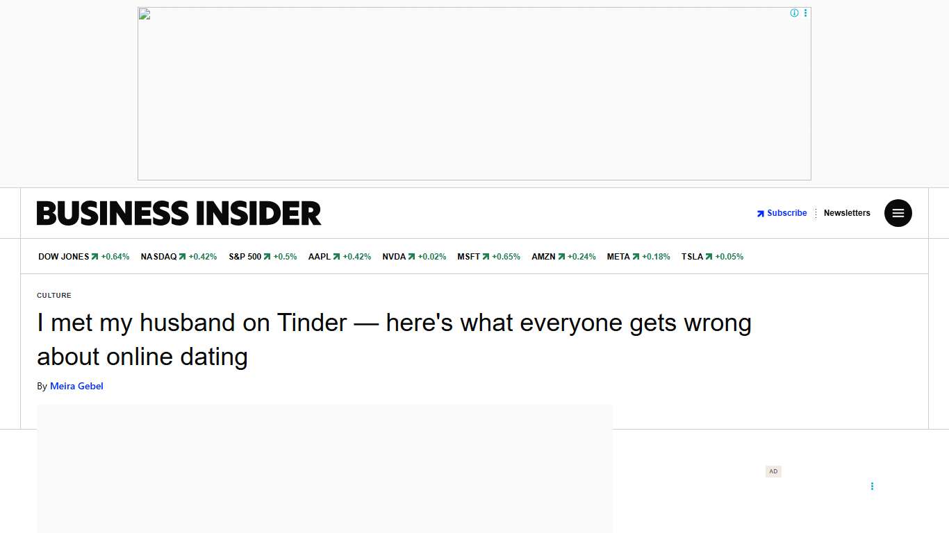 I Met My Husband on Tinder — Here’s What People Get Wrong About Online Dating - Business Insider